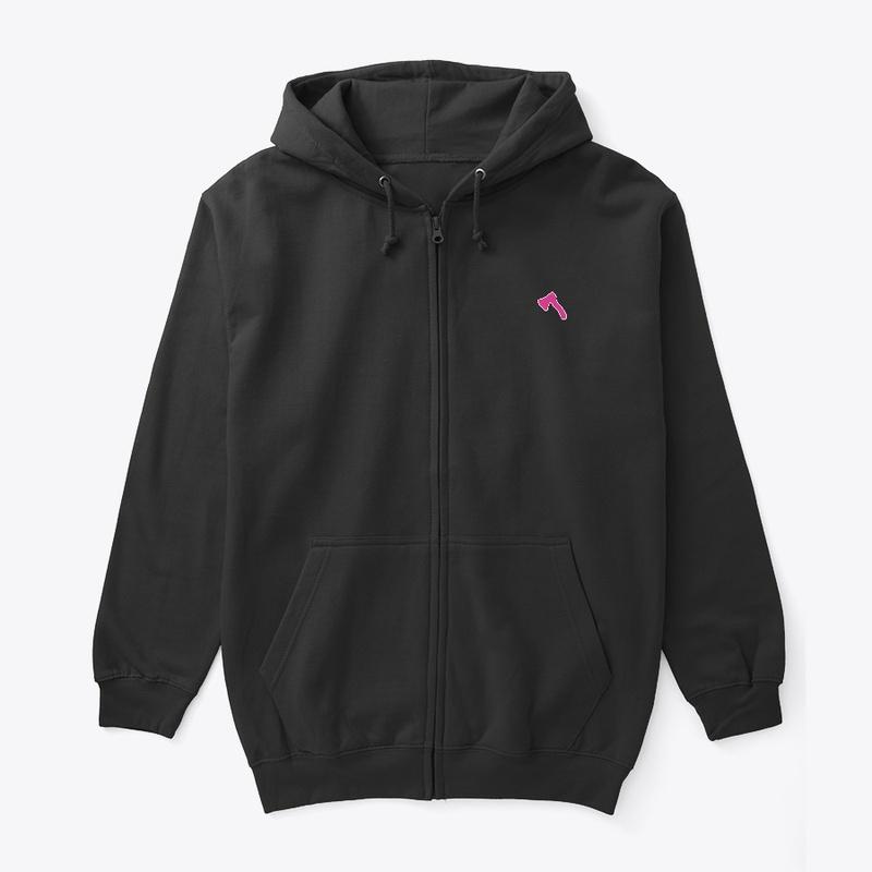 PINK AXE - unisex hoodie