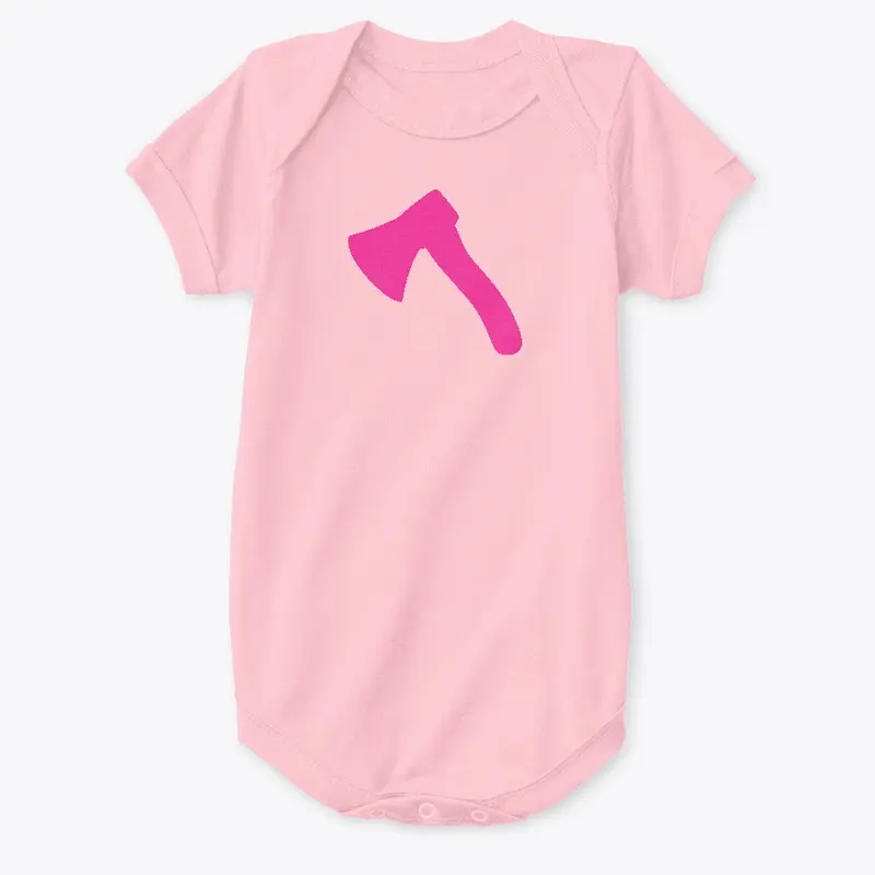 PINK AXE Onesie